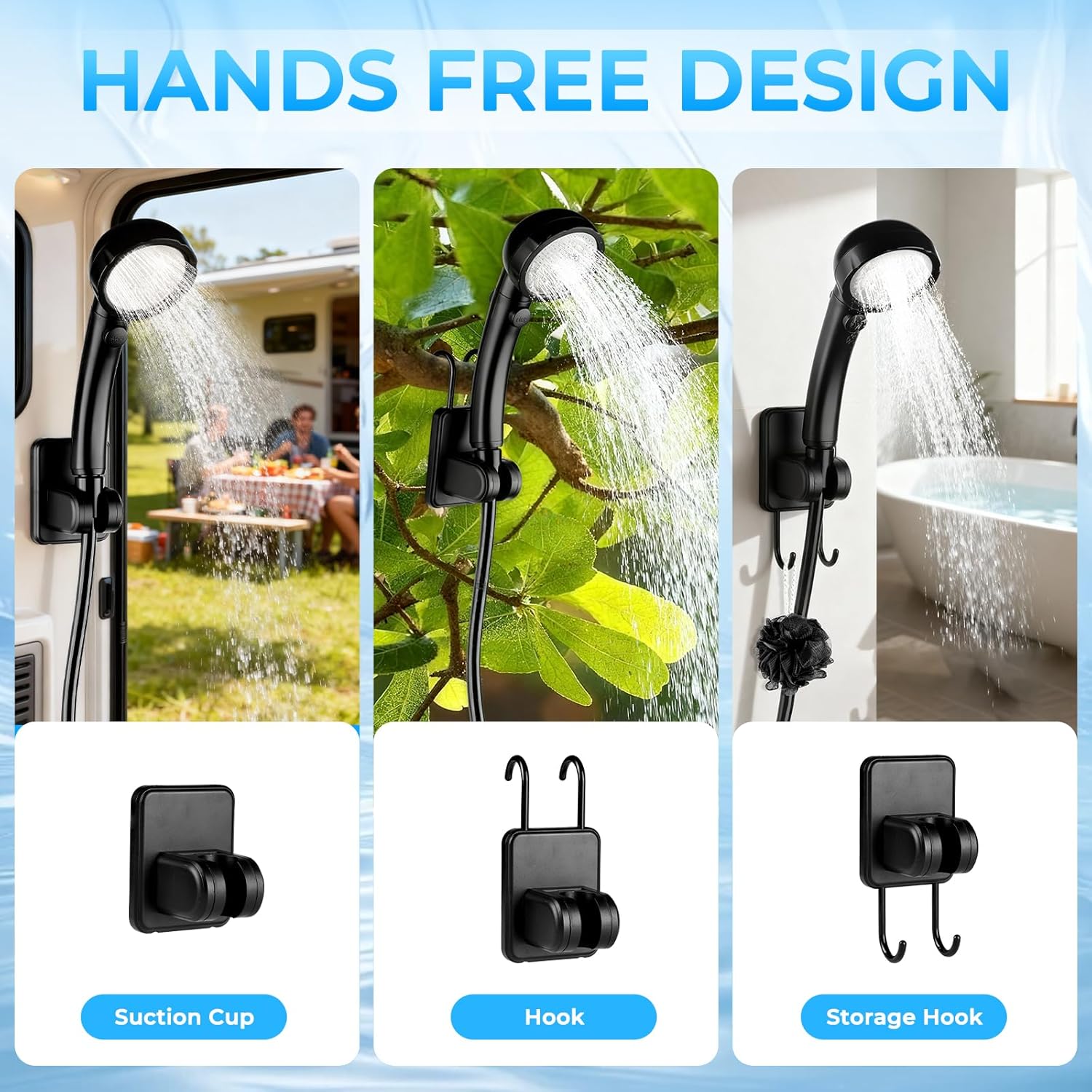 AussieFlow™ Premium Camp Shower