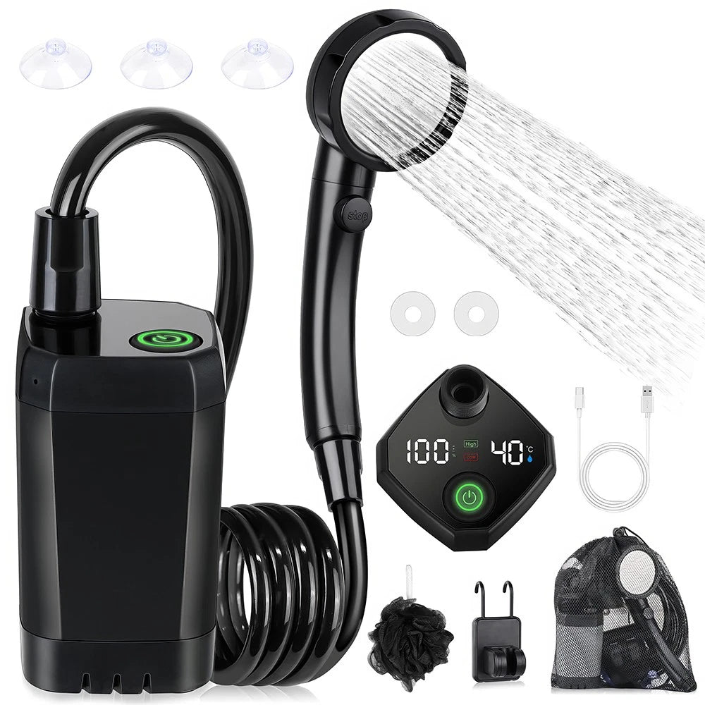 AussieFlow™ Premium Camp Shower